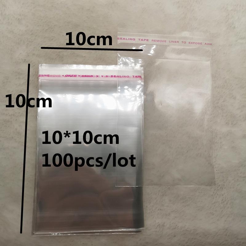 Wholesale 4x6-14x14cm Various Models Resealable Poly Bag Transparent Opp Plastic Bags Self Adhesive Seal Jewellery Making Bag..