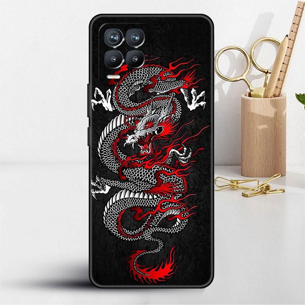 

Чехол Dragon Animal для Realme 8 C21y GT Neo 2 3 8i C21 7 C11 6 C12 C35 C3 GT 9 Pro C12 Силиконовый чехол для телефона TPU Realme 8i