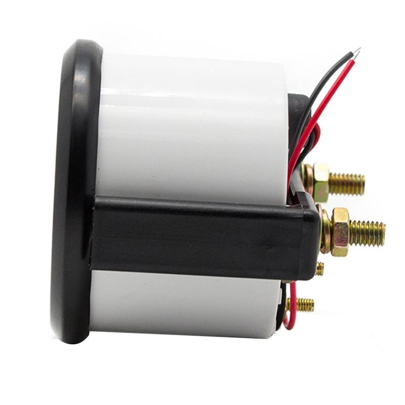 N61R-Auto Fuel Level Gauge Car Modification Instrument Fuel Gauge 0-90Ohms 12V/24V Oil Tank Level 52Mm Universal Car Marine