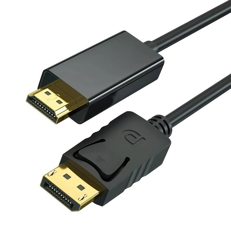 DP To HDMI-compatible Cable Adapter Male To Female For HP/DELL Laptop PC Display Port To 1080P HDMI-compatible Cord Converter