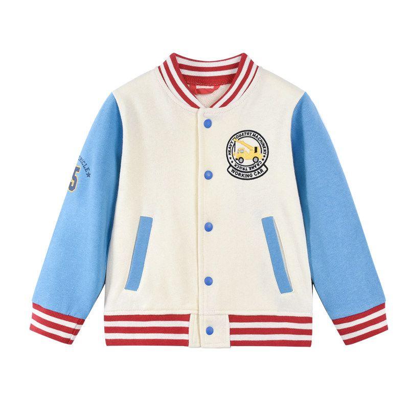 New Arrival Japanese Style Zhongda Children's Baseball Uniform Outwear Spring and Autumn Boys' Cardigan Tops Casual Sports Jacket Sweatshirt