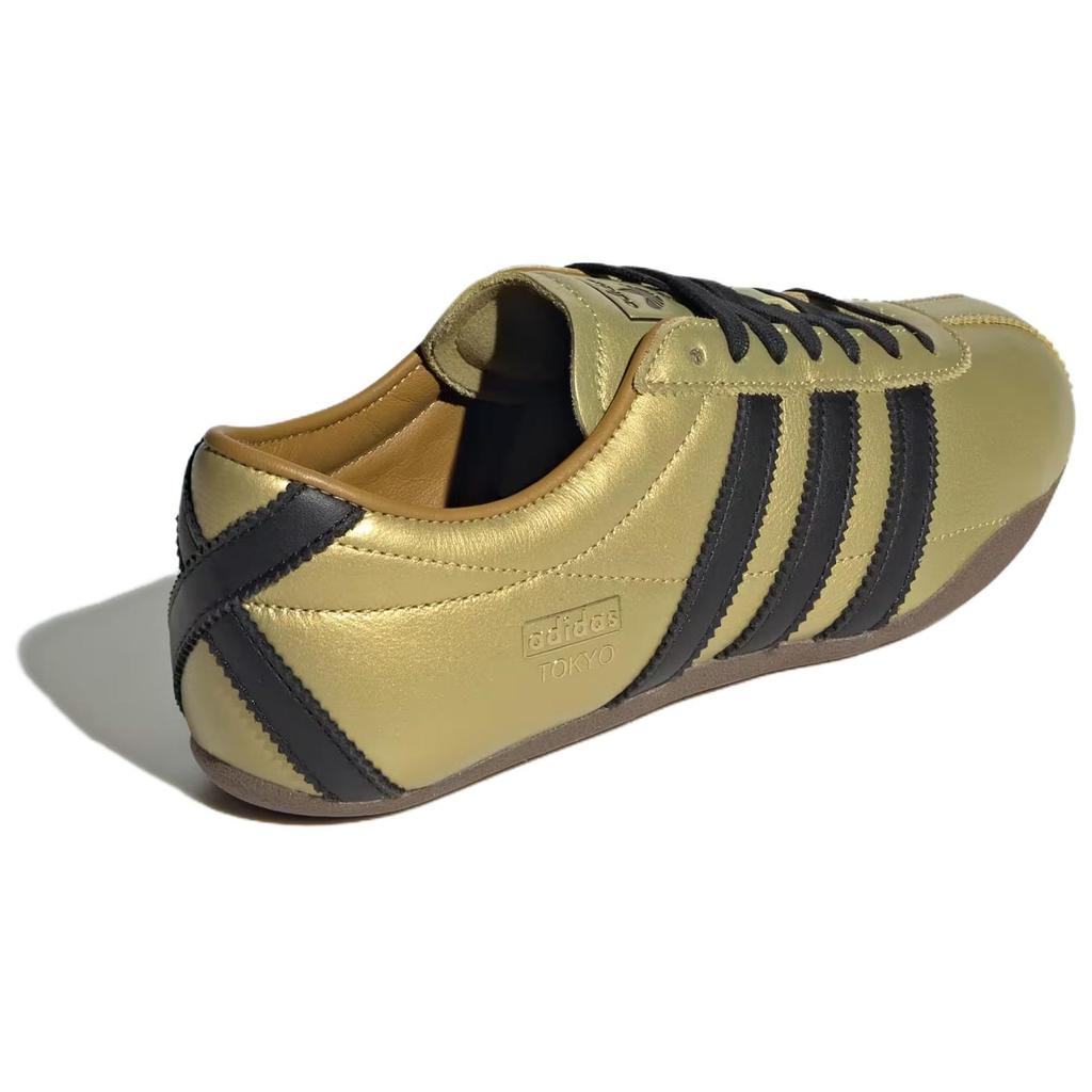 adidas Tokyo Gold Metallic Black Women Sneakers Core-Black Preloved-Bronze JQ2156