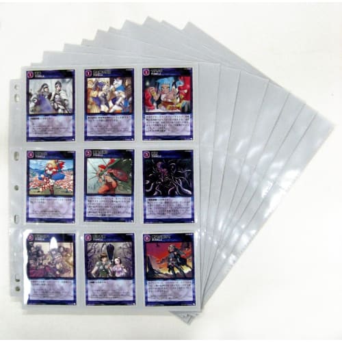 Epoch Trading Card Double-Sided Pocket Sheet 18 Pockets Card Supply Trading Card Ages 6+ EPOCH