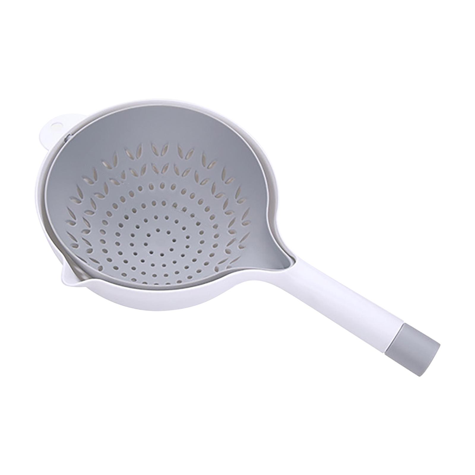 

Двухслойная корзина для мытья овощей, фруктовница, гостиная, дом, креативная современная сетка, кухня в красном стиле One Size