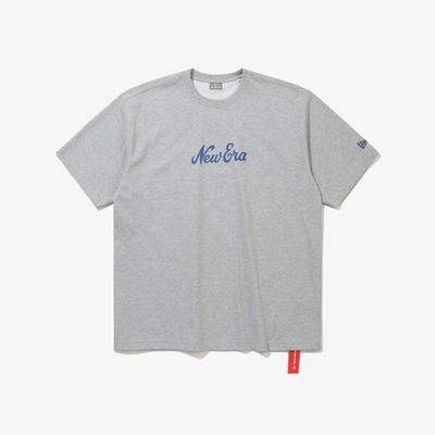 New Era Mlb Cap VinTage PosTer T shirT Gray 15147553