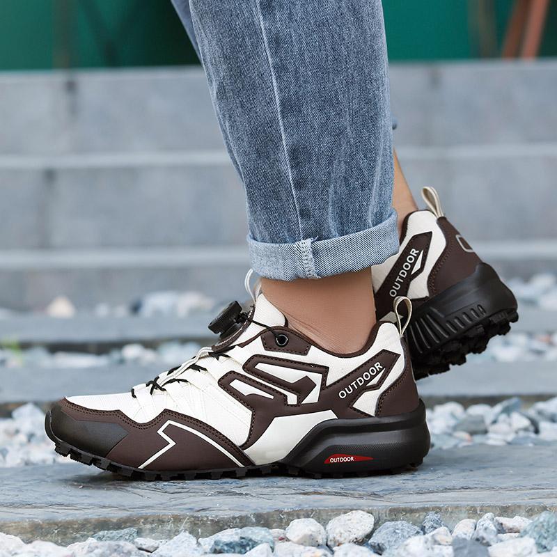 Men Outdoor Hiking Shoes Comfortable Trekking Shoes Sneakers Outdoor Breathable Cycling Shoes