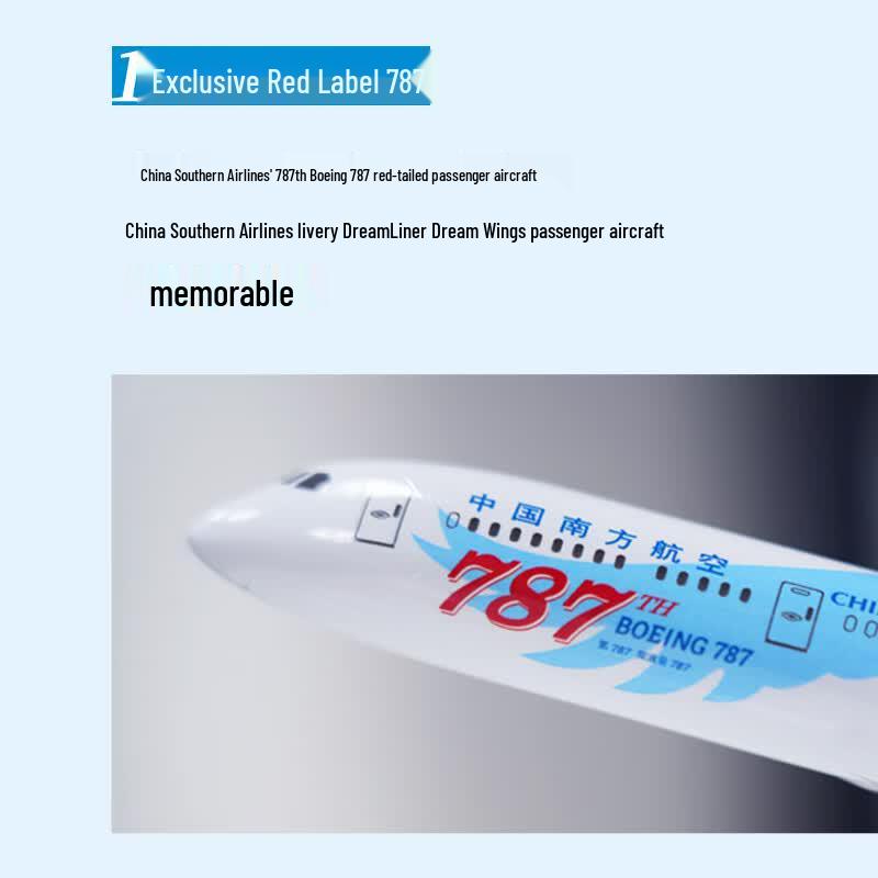 China Southern Boeing 787 Model Aircraft