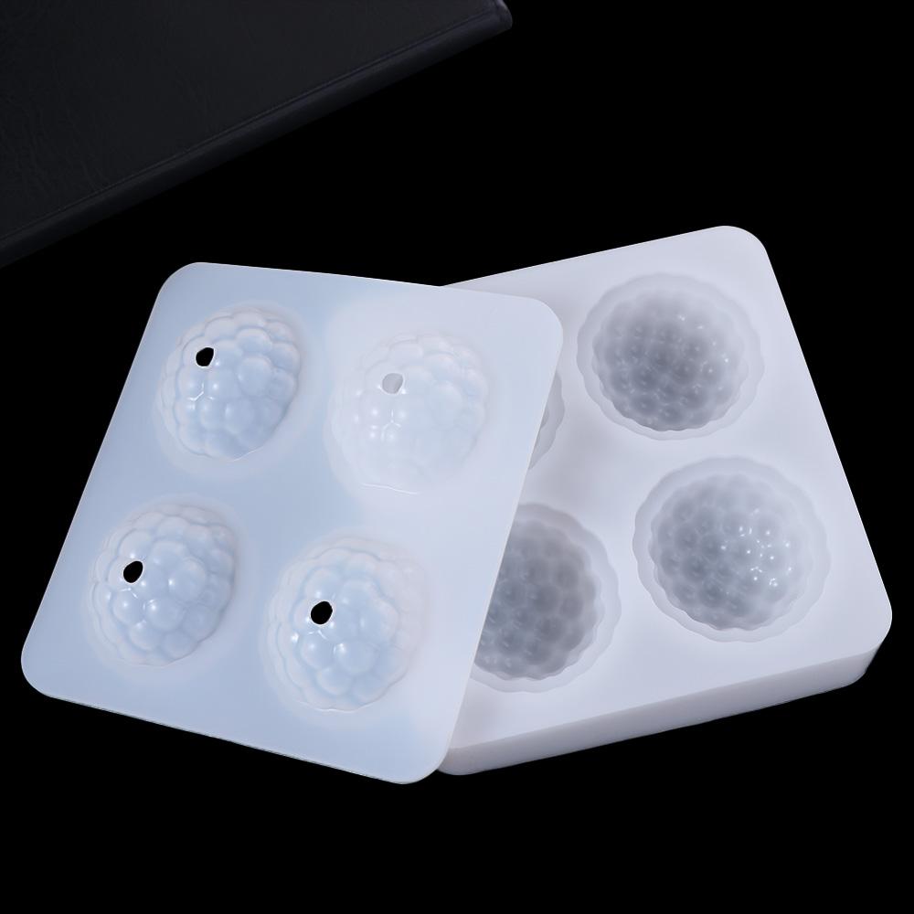 Candle Making Mousse Mold Baking Supplies Soap Mould Chocolate Raspberry Silicone Mold DIY