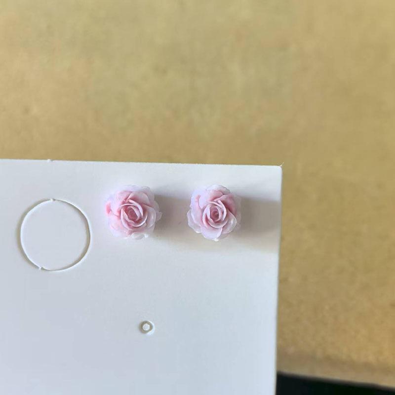 Sweet Camellia No-Piercing Magnetic Butterfly Earrings for Women