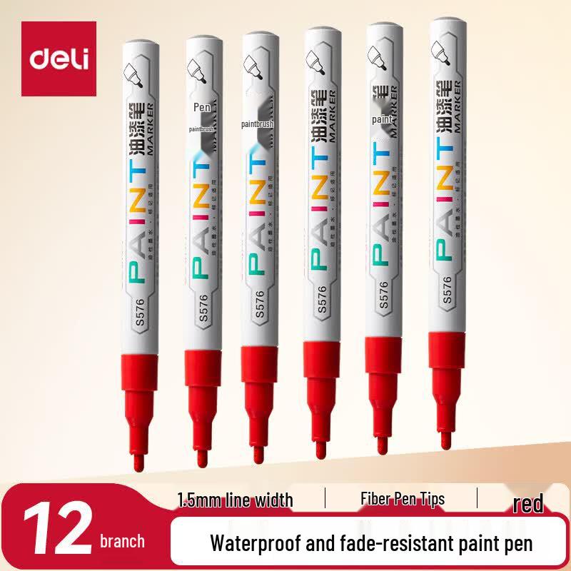 Deli S576 Paint Marker, 1.5mm Tip