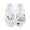Crocs Classic Clog EVA Trendy Hole Shoes for Men and Women White