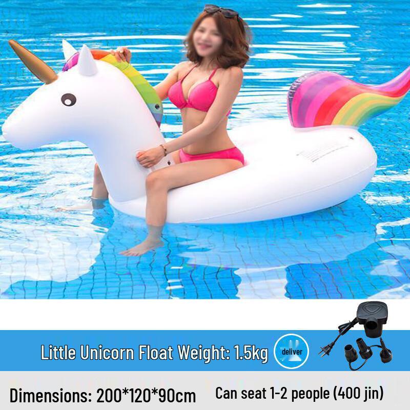 Adult Inflatable Unicorn Pool Float