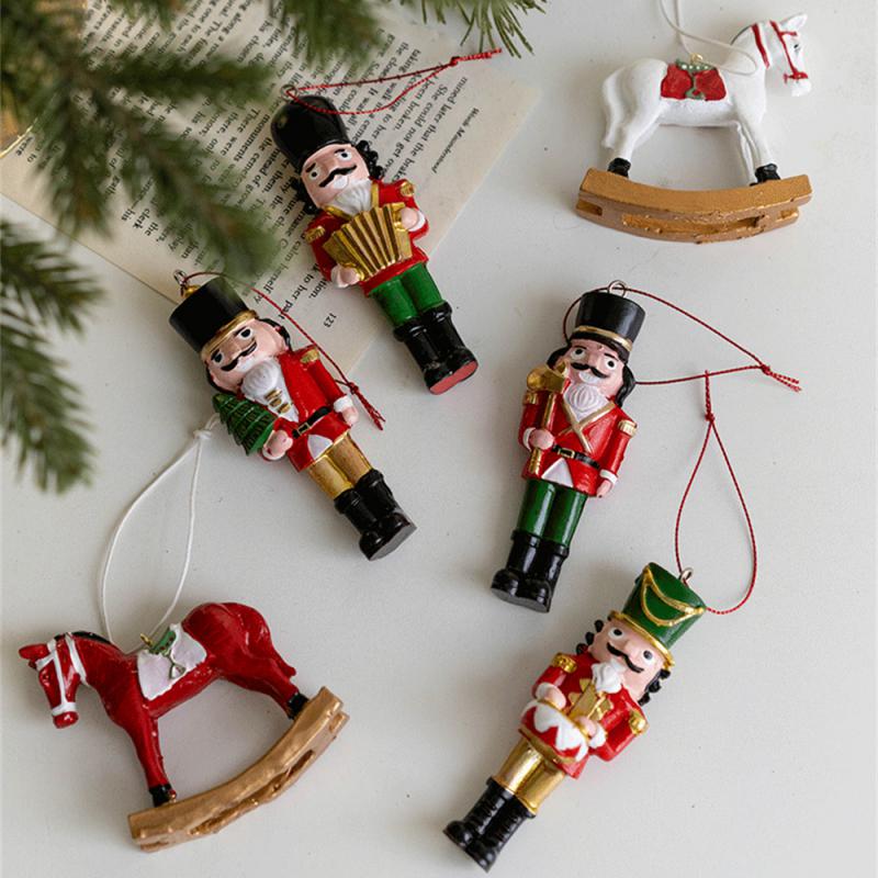 Christmas Tree Decoration Manual Process Full Of Christmas Gifts Nutcracker Soldier Holiday Decoration Durable Festive