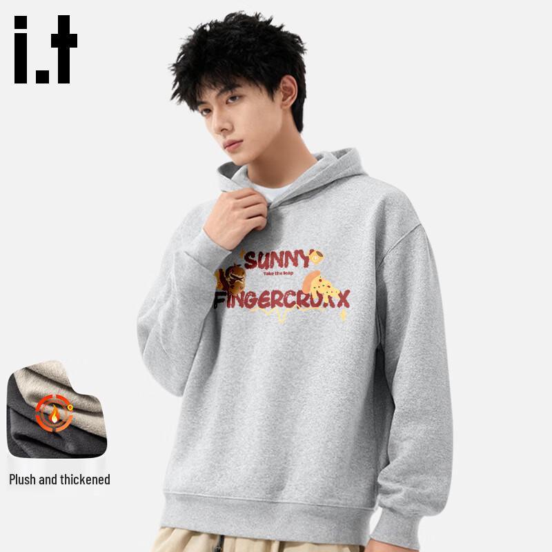 Fingercroxx Unisex Schweres Fleece Kapuzensweatshirt