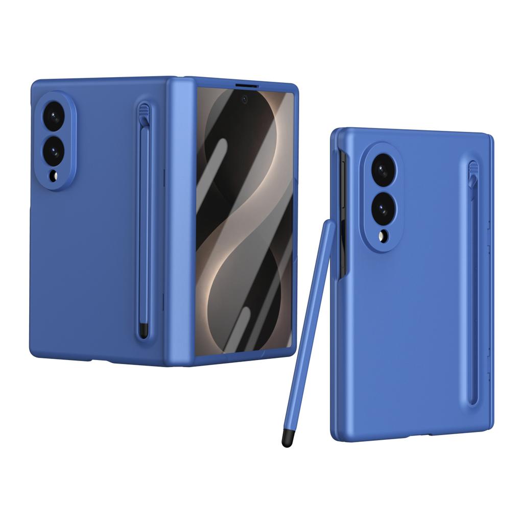Für Samsung Galaxy Z Fold 8 Wide Case, Scharnierschutzhülle + Bildschirmschutzfolien mit Stift- und Stiftehalter