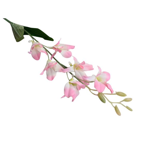 Artificial Fake Orchid Flower Plant Home Office Wedding Party Decor Ornament