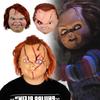 Terror Childs Play Cosplay Latex Mask Halloween Party Stage Gift Performance