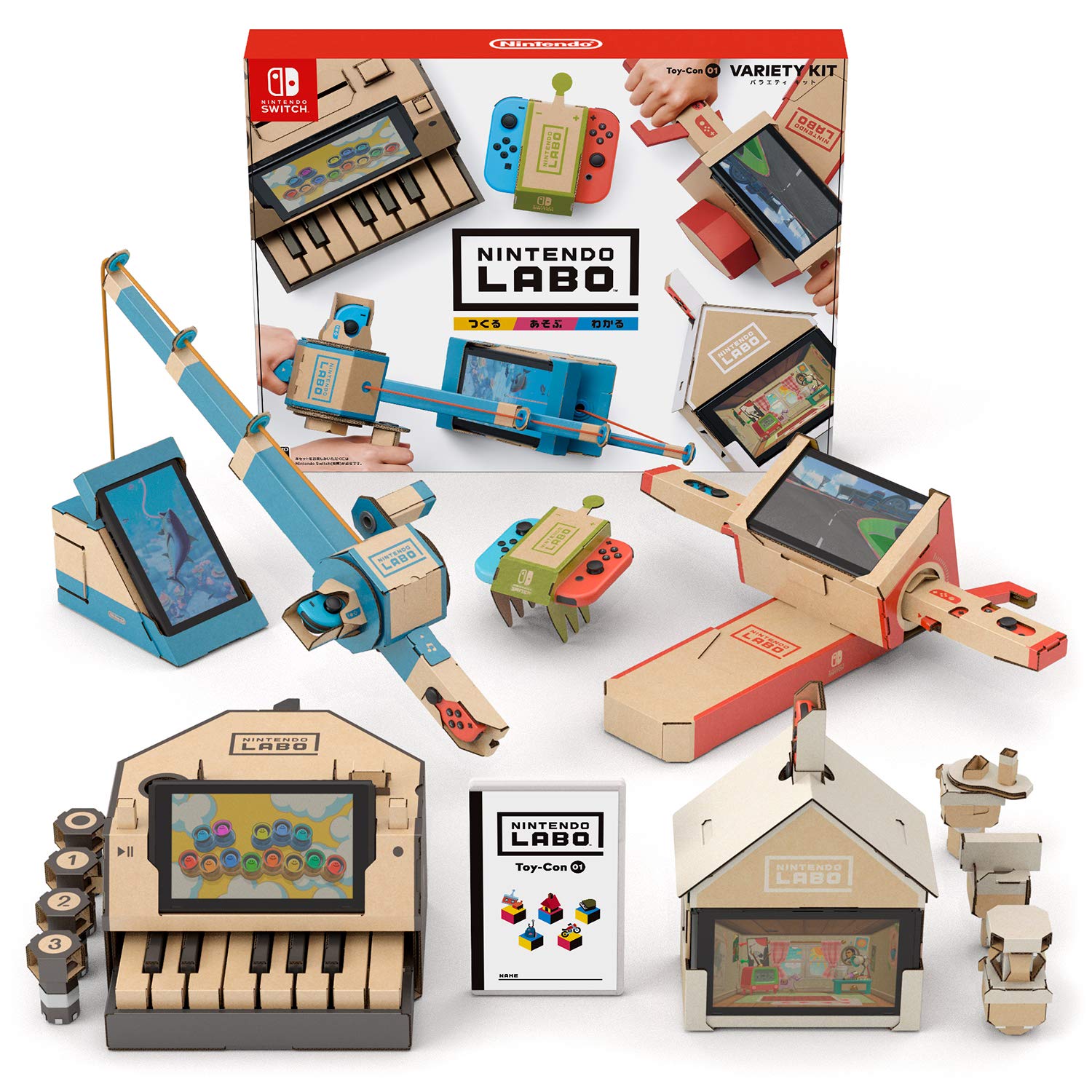 

Nintendo Labo Toy-Con 01: Різноманітний набір - перемикач (Де