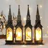 Angel Christmas Wind  Lamp Illuminated Desktop Christmas Lamp Vintage Christmas  House  Lamp  Xmas