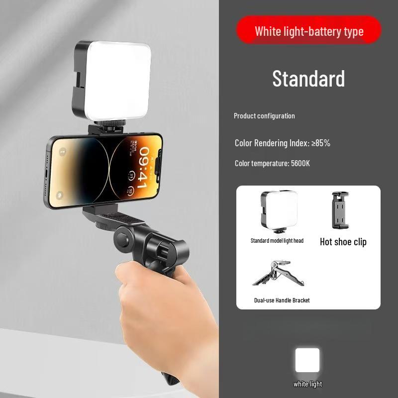 Portable RGB LED Fill Light for Mobile Photography & Live Streaming