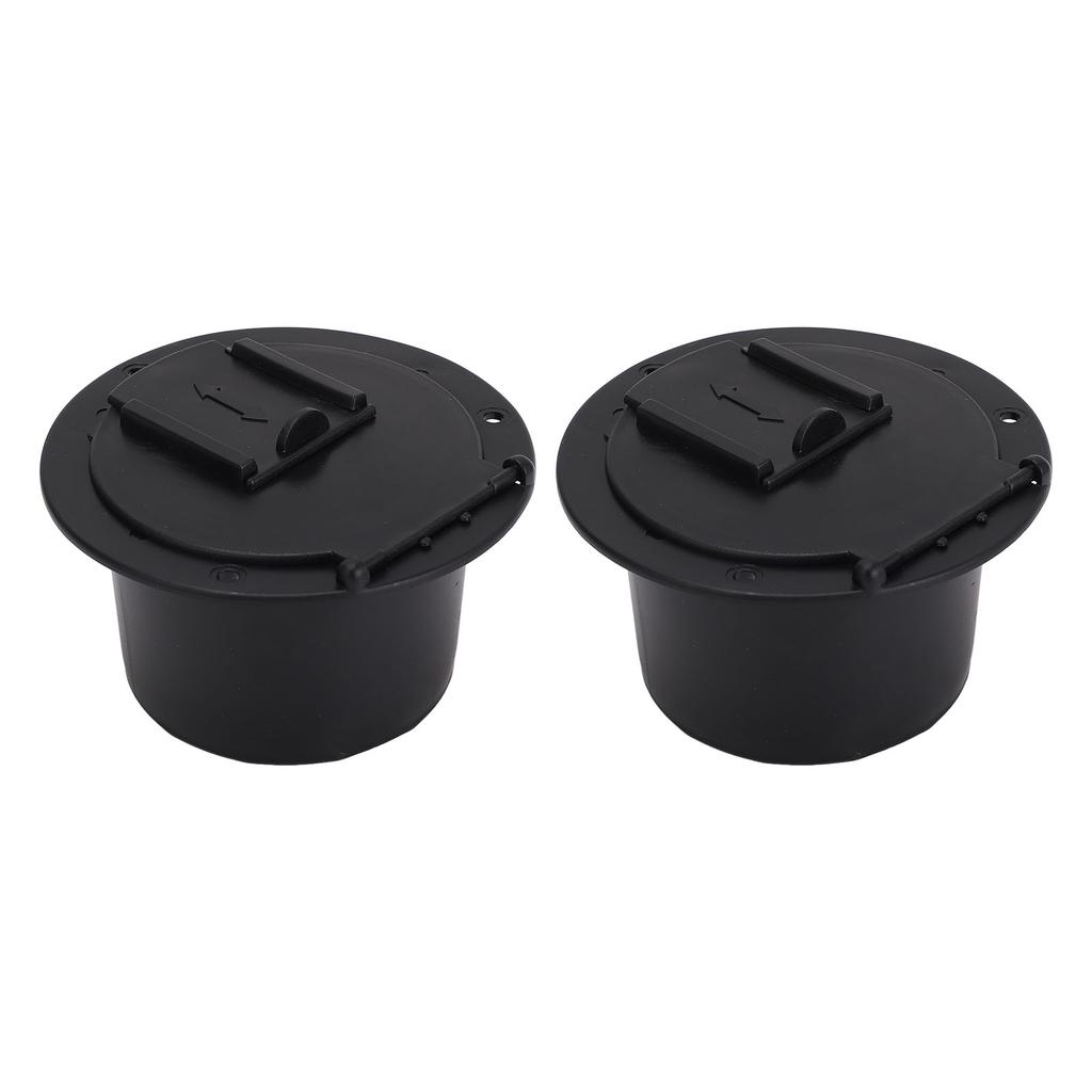 Round Electrical Power Cable for , , , White Power Cable Cover, 2 Sets of ABS Cable