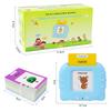Elektronische Spanische Kognitive Karten Kinder Sprechende Lernkarten Hörbücher Lernkarten Früherziehung Wörter lernen Lernspielzeug Spiel