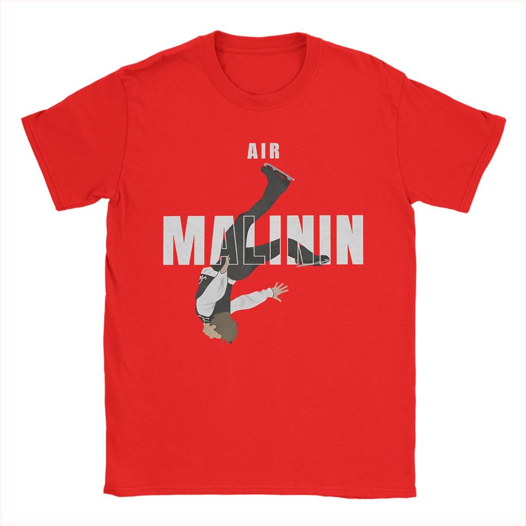 Unisex TShirt Ilia Malinin Ilia Malinin Quad Jump Vintage Pure Cotton Tees Short Sleeve T Shirts Crew Neck Clothes Original