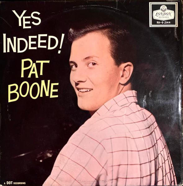

LP Record PAT BOONE - Yes Indeed! HAD2144 London Records 1959 UK Pop Used