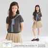 Mucmukn Girls' Cool Lyocell Knit Short Sleeve Top with Shawl