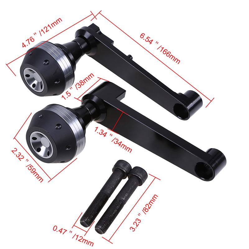 CNC Motorcycle Falling Protector Frame Slider Anti Crash Pad For Honda CBR1000 2008-2015 2016 Cafe Racer Slider Para Motocross