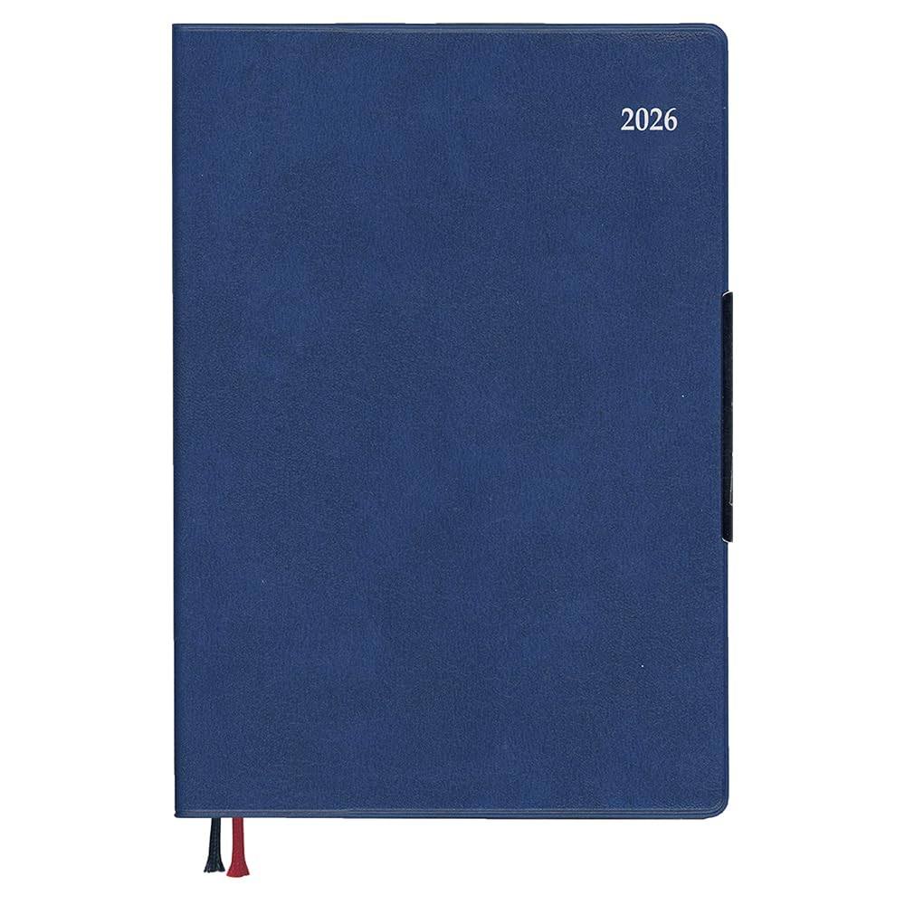 Daigo 2026 Appointment Starting March 2026 Planner, Weekly, B6, Blue, E8835, синий