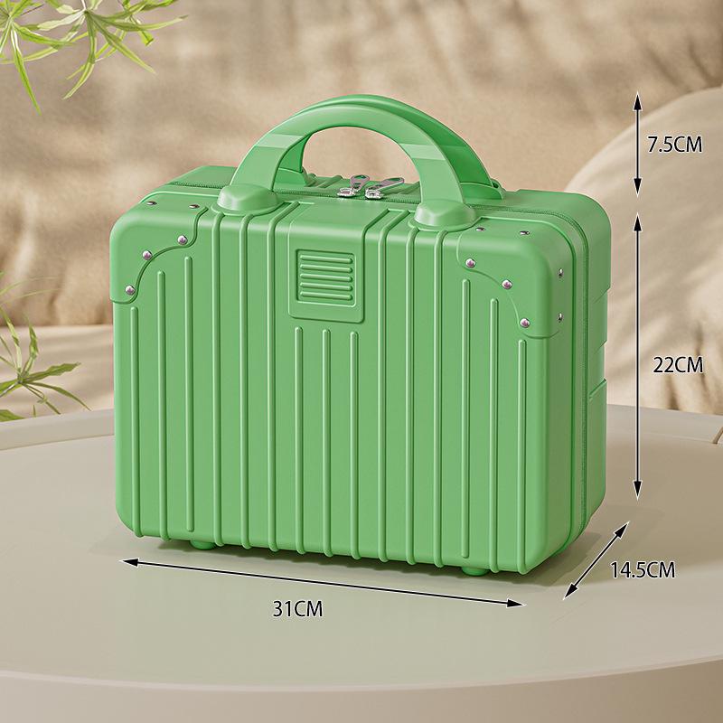 14" Women's Travel Makeup & Souvenir Box with Wheels