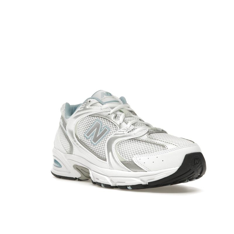 New Balance 530 White Chrome Blue Unisex Sneakers Silver-Metallic MR530SGB