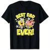 Spongebobs Patrick Best Day Ever Unisex T Shirt Fun Tee Shirt Short Sleeve Round Neck TShirt Cotton Gift Idea Clothing