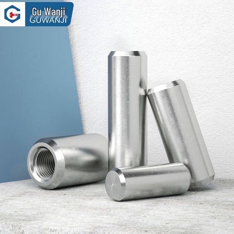 Guwanji 304 Stainless Steel Internal Threaded Cylindrical Dowel Pin