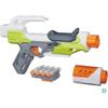 Pistolet nerf modulus ion fire avec barillet et porte-fléchettes amovibles