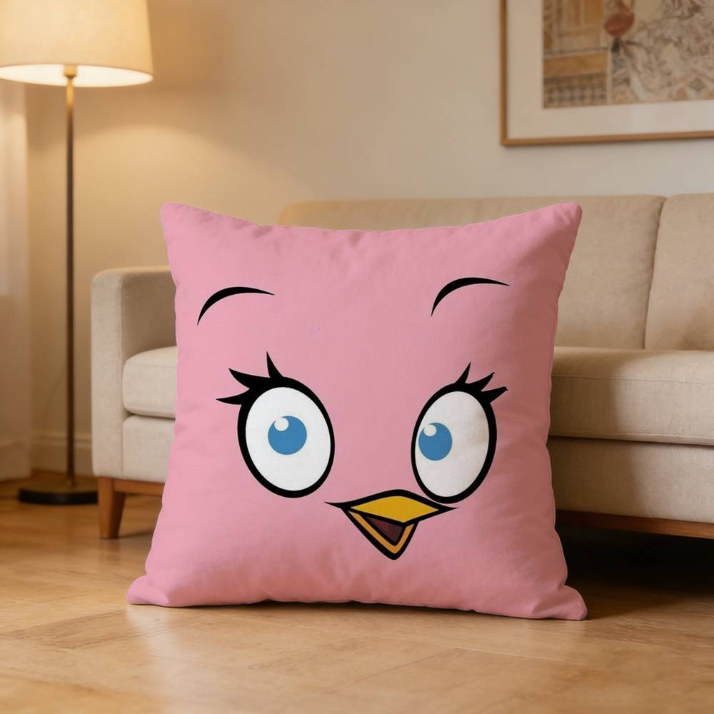 AAngry Birds Pillow Case Pattern Printed Pillowcase For Living Room Sofa Cushion Cover