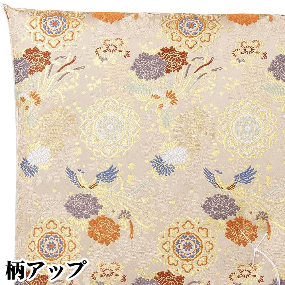 Buddhist Altar Shop Takita Shoten Gozen Zabuton Tensho Houou White Tea Memorial Service Buddhist Altar Buddhist Obon Temple Zabuton Gold Brocade Obon