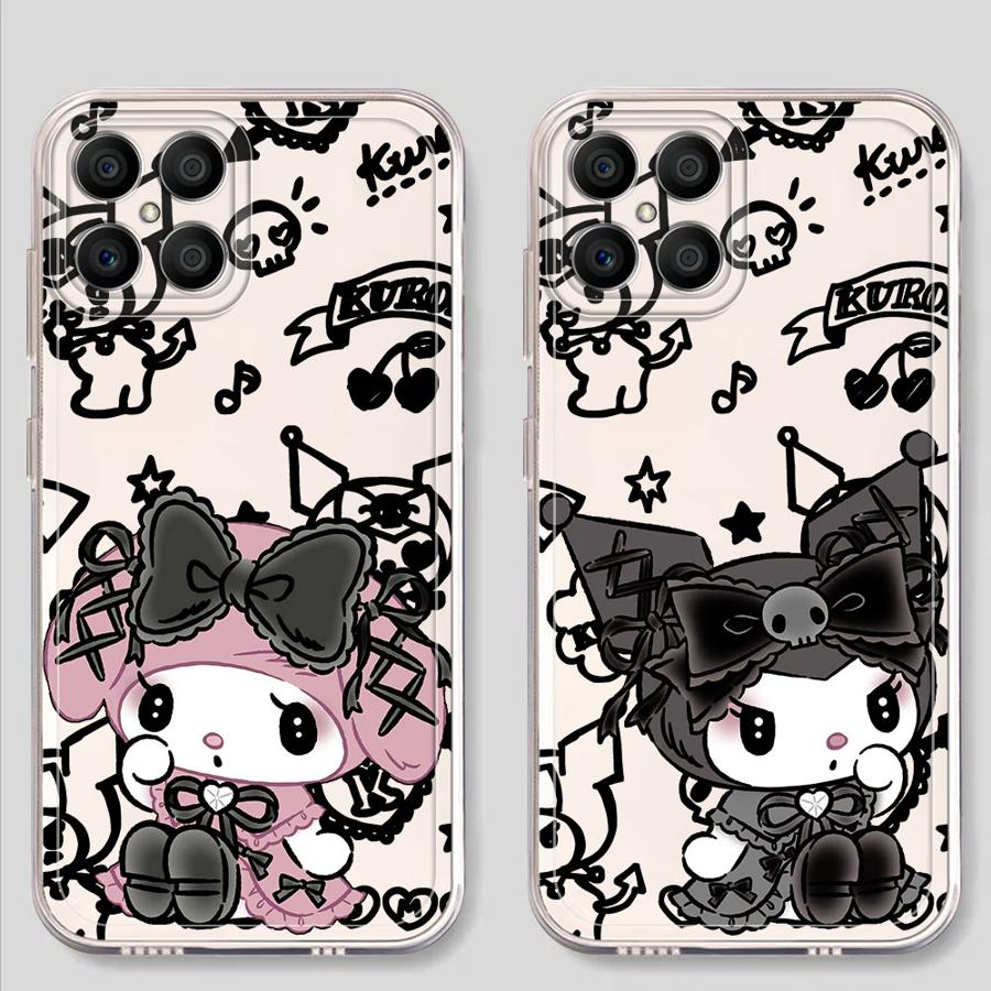 Sanrio Cool Kuromi Soft Phone Cover Case for Honor X8 X8a X8b X9a 90 Lite X7b X9b
