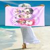 1pc KPop Demon Hunters3 Beach Towel, Comfortable and Thick, and Swimming/Bath/Picnic/Camping Towel, Suitable for Seaside Beaches