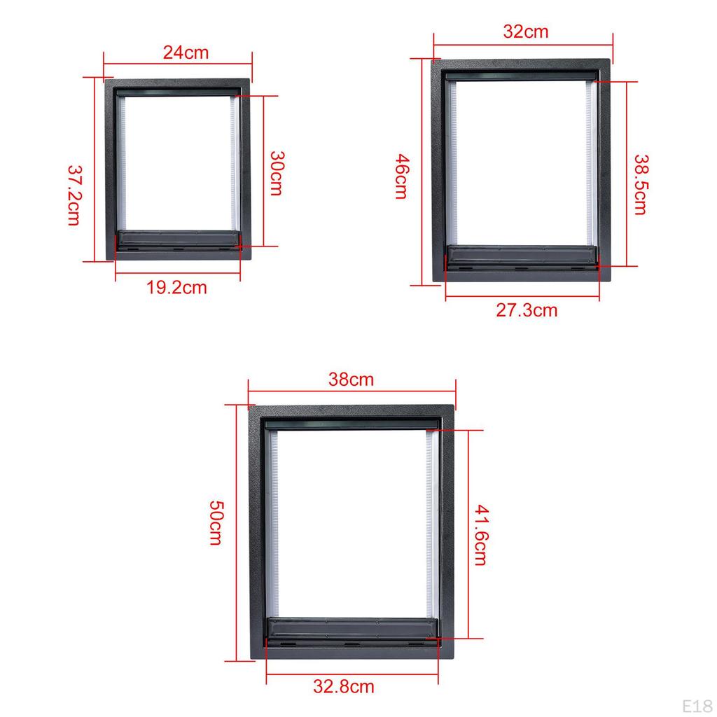 Dog Flap Door for Medium and Large Breeds Sturdy Convenient
