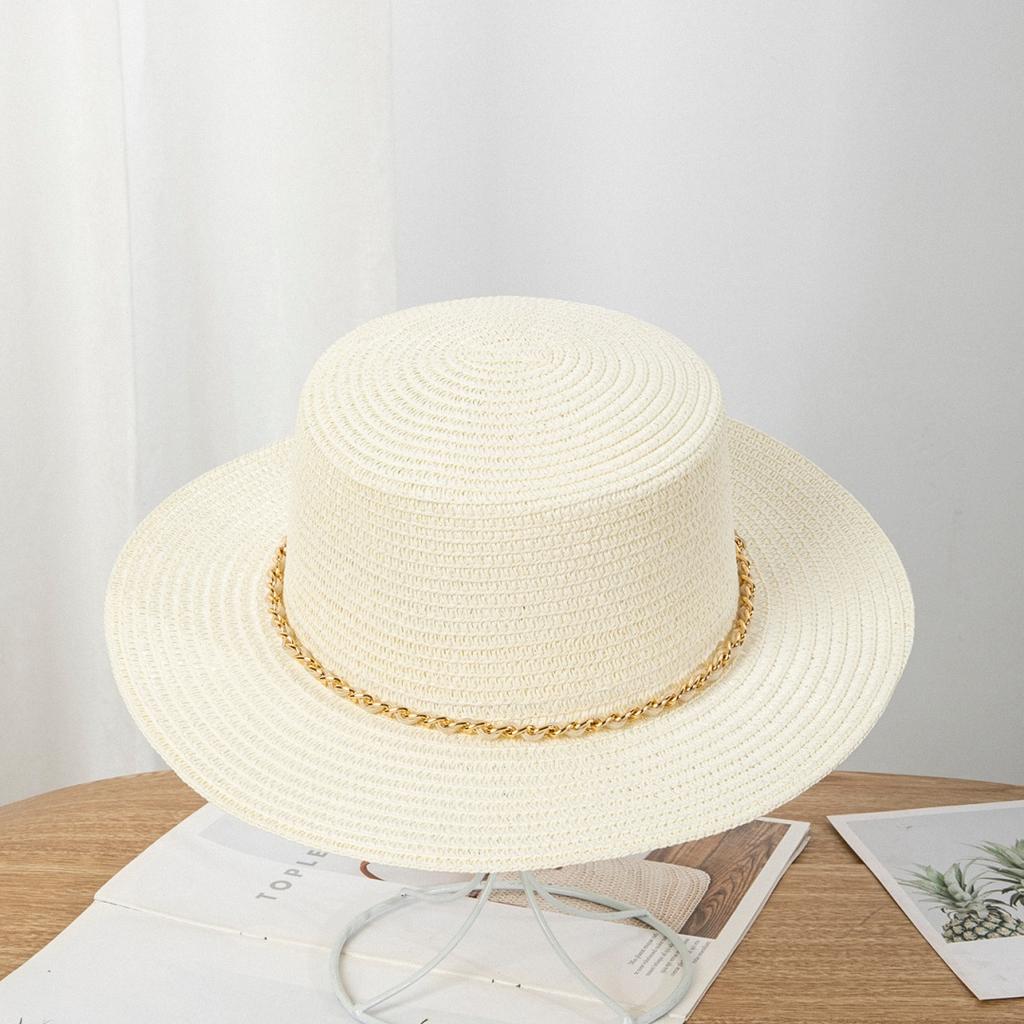 New Summer and Spring Women's Styles - Beach Style - Wide-brimmed Hat - - Casual Vacation Foldable Straw Hat - Sun Hat