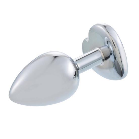 Liebe Herz Strass Edelstahl Anal Plug Prostata Massage Erwachsene Sex Spielzeug