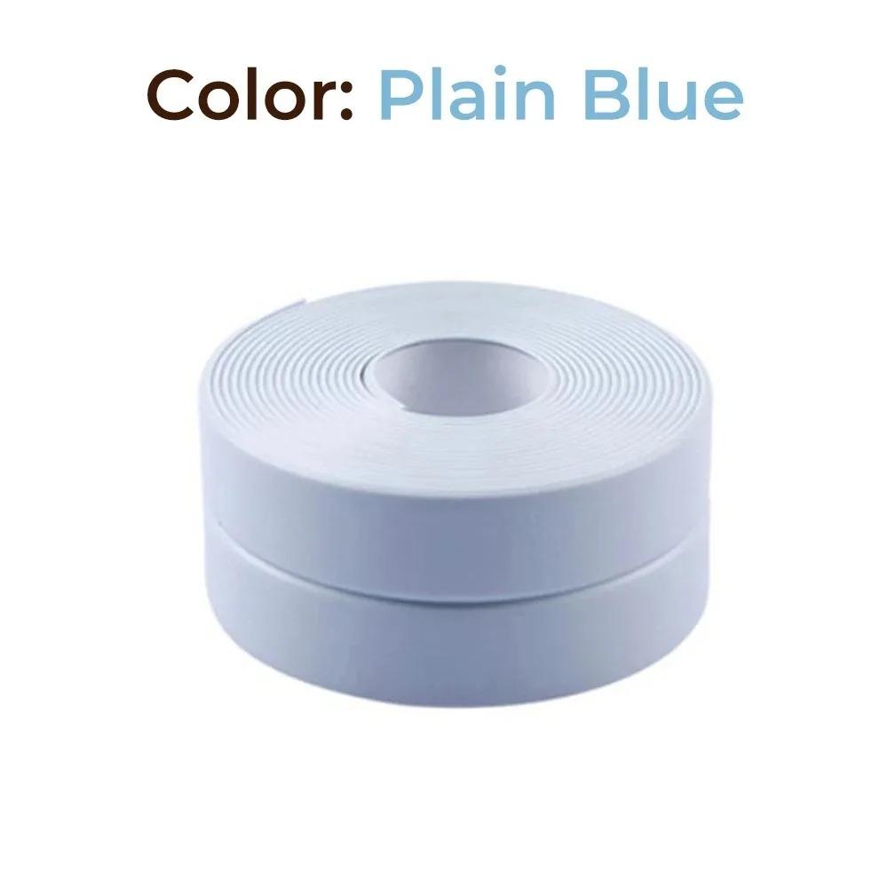 3.2m PVC Waterproof Sealing Tape For Bathroom Sink, Shower Bathtub And Toilet - Self Adhesive Wall Sticker