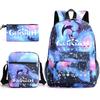 Genshinimpact Yuanshen School Bag Three-Piece Pencil Case Shoulder Bag Backpack