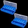 Scatola porta attrezzi da pesca portatile con 11 scomparti, custodia a due piani, accessori per la pesca alla carpa, esche, ganci, esche morbide, scatola porta attrezzi