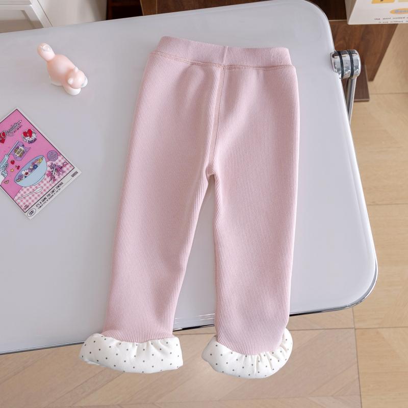 Kinder Mädchen Leggings Frühling Herbst Dick Kinder Strumpfhose für Mädchen Gestrickt Rüschen Strumpfhose Baby Elastizität Weich Warm Hosen Draußen