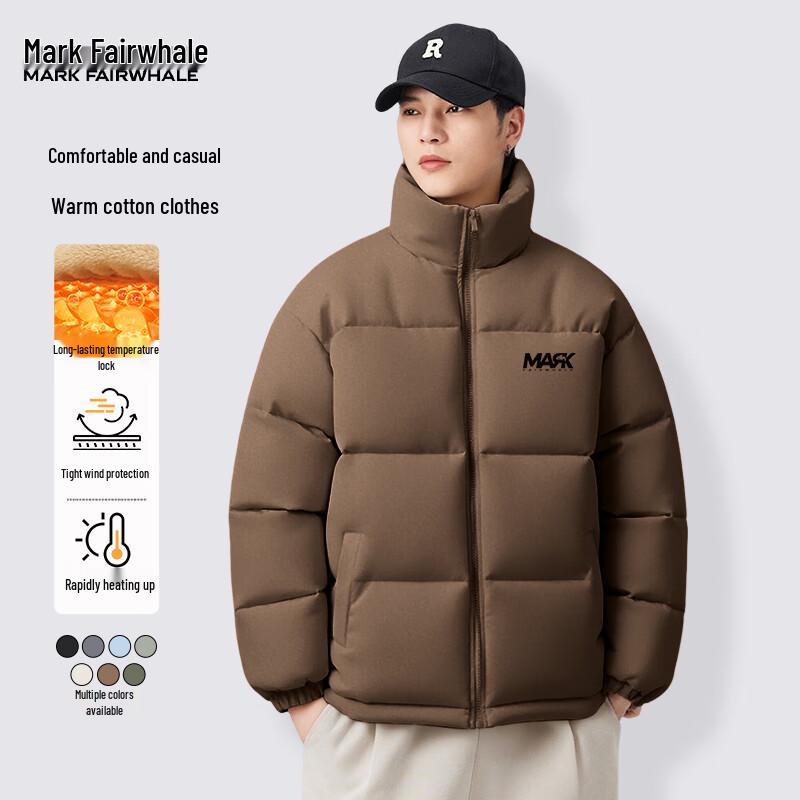 Mark Hua Fei Men s Stand Collar Puffer Jacket 2XL