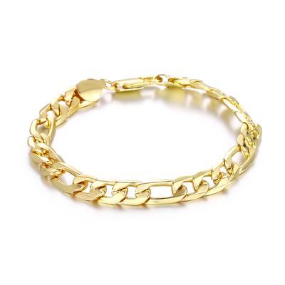 Nauja 925 prabos sidabrinė apyrankė, padengta 18K auksu, 8 mm Ferrero apyrankė, vyriški ir moteriški pakabukai, vestuvinė dovana