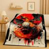 3D  Charizard Pokemon Cartoon Christmas Gift Flannel Blanket,Ultra Soft Plush Throw for Home Bedroom Bed Sofa Cover Kids